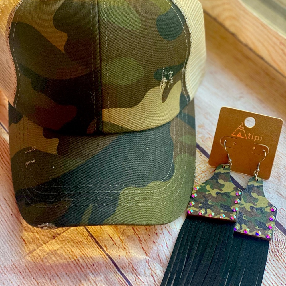 Camo hat - Picture 2 of 5